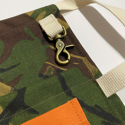 Heavy Duty Camo Print Makers Apron
