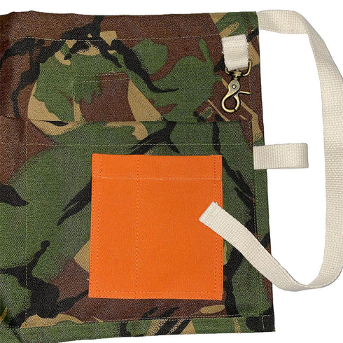 Heavy Duty Camo Print Makers Apron