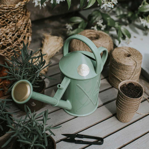Bartley Burbler Two Pint Watering Can (Sage Green)
