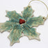 Jolly Holly Handmade Ceramic Christmas Decoration